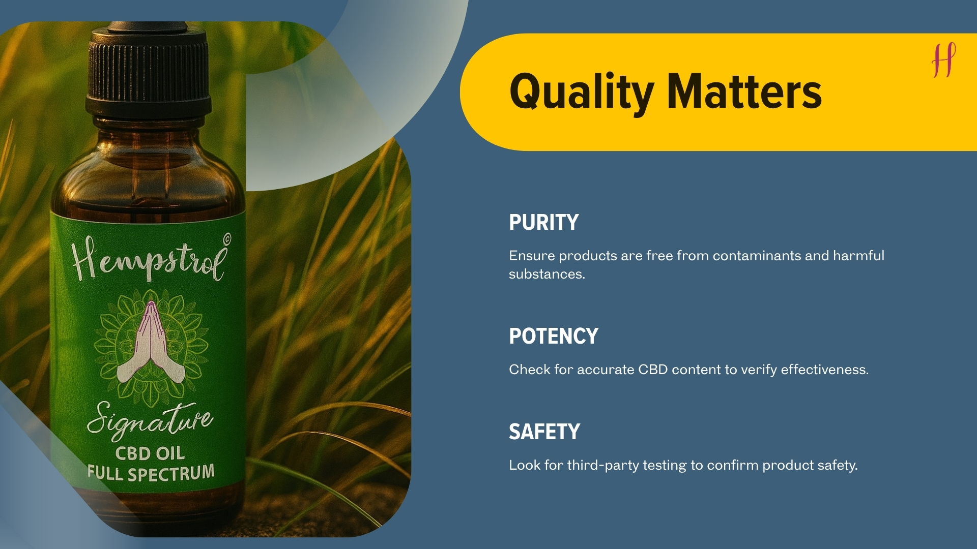Why Quality Matters in CBD